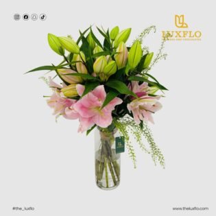 Pink Lily Paradise-LXF-1422