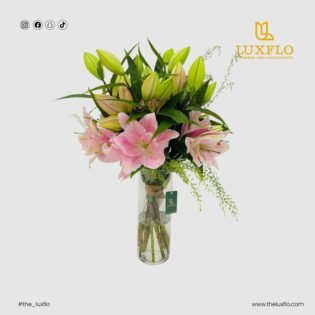 Pink Lily Paradise-LXF-1422 - Image 4