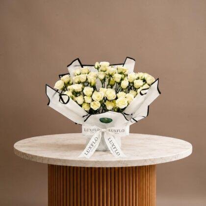 Pure White Beauty Arrangement-LXF-1464