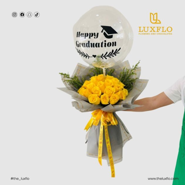 LXF-1183-Graduation Brightness Bouquet.