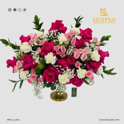 LXF-1360-Pink Delight Vase