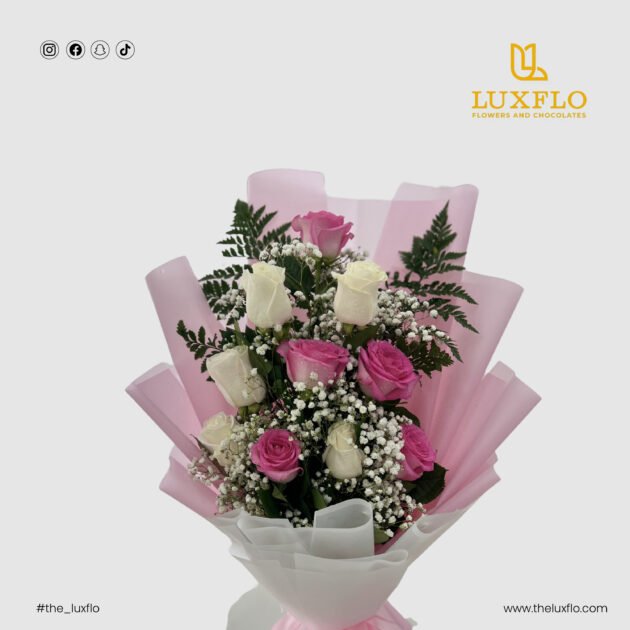 Pink & White Harmony-LXF-1231 - Image 2