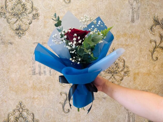 LXF-1333- Blue Velvet Love. - Image 2