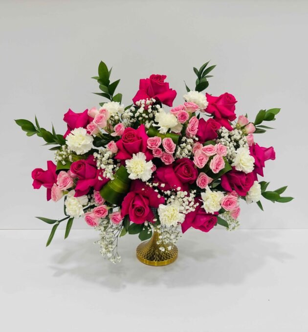 LXF-1360-Pink Delight Vase - Image 4