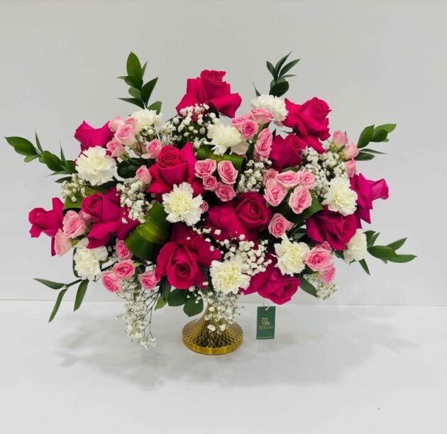 LXF-1360-Pink Delight Vase - Image 2