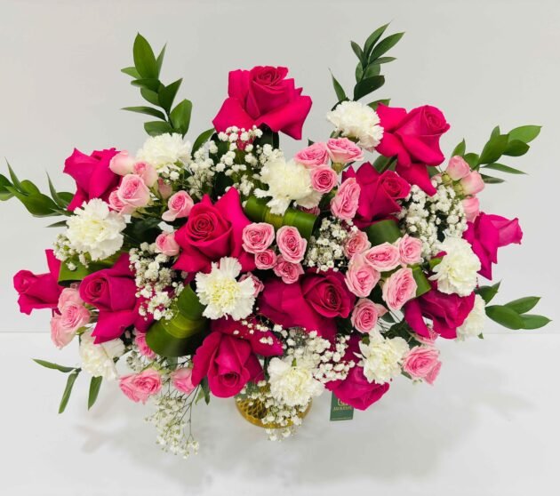 LXF-1360-Pink Delight Vase - Image 3