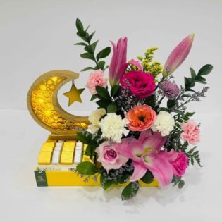 LXF-1379-Moonlit Floral Elegance. - Image 3