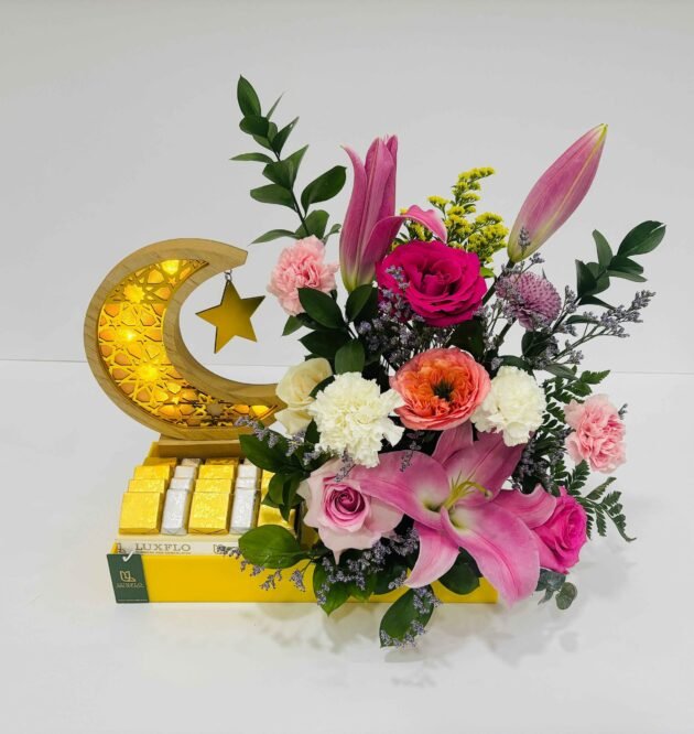 LXF-1379-Moonlit Floral Elegance. - Image 3