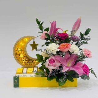 LXF-1379-Moonlit Floral Elegance. - Image 4