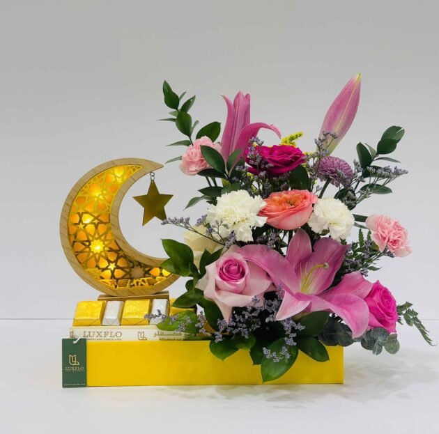 LXF-1379-Moonlit Floral Elegance. - Image 4