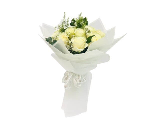 White Elegance Bouquet-LXF-1462 - Image 4