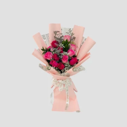Pink Treasure Bouquet-LXF-1433