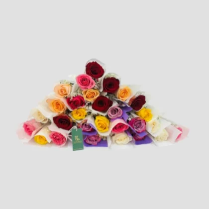 Rainbow Celebration Bouquet-LXF-1466