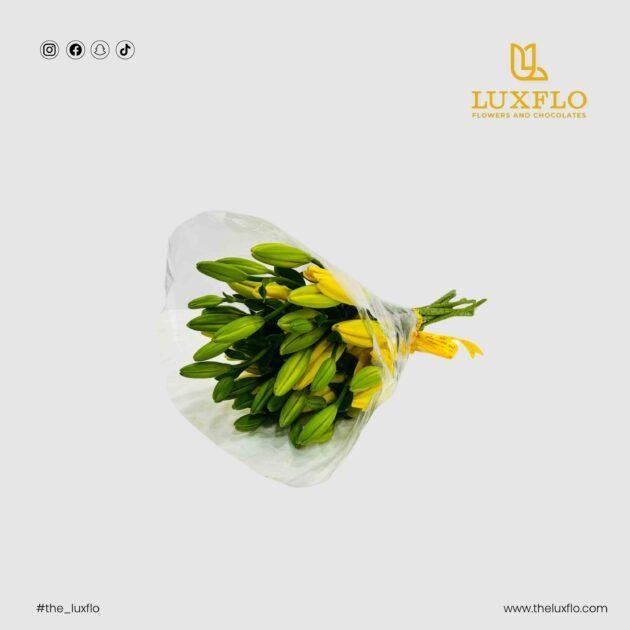 Wholesale Yellow Lily-18-Lxf-1489