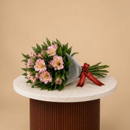 Wholesale-Pink Alstroemeria-LXF-1499