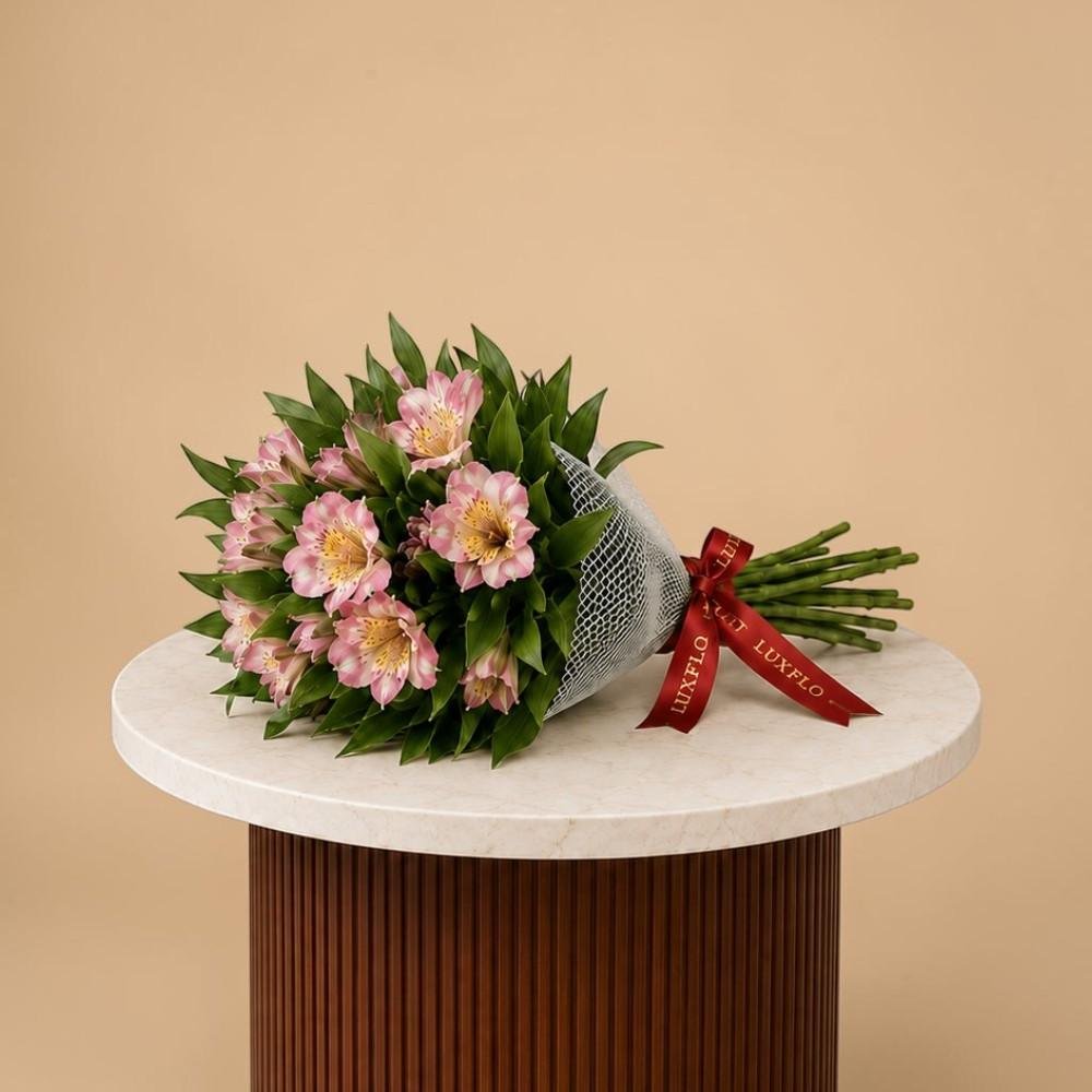 Wholesale-Pink Alstroemeria-LXF-1499