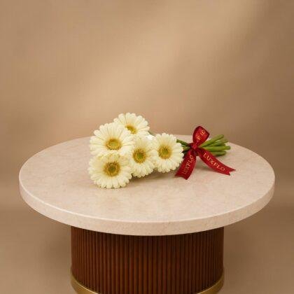 Wholesale-White Gerbera-LXF-1523