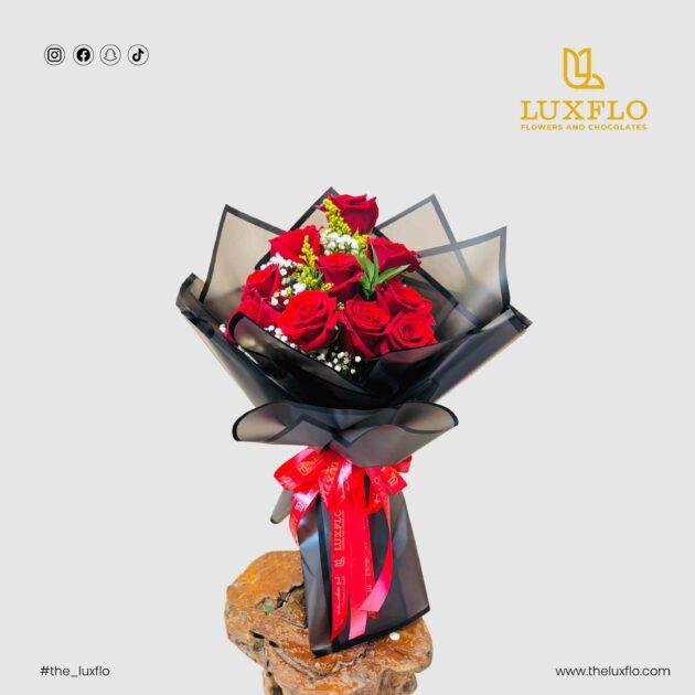 Red Bouquet-LXF-1540