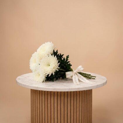 Wholesale-White Chrysanthemum Deco-LXF-1551