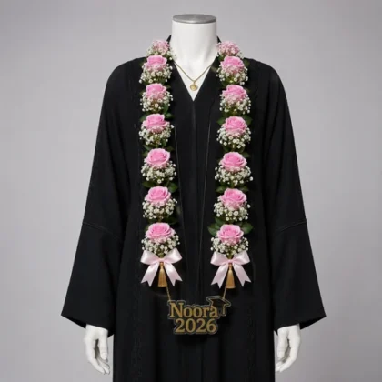 Graduation Flower Necklace-LXF-1504