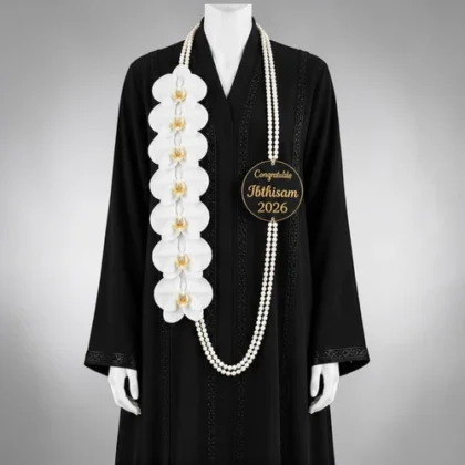 Graduation Flower Necklace-LXF-1517