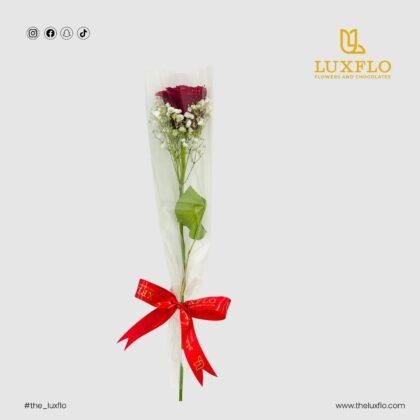 Single Flower-Red-LXF-1616