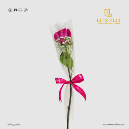 Single Flower-Pink-LXF-1619