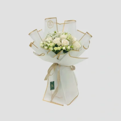 white Bouquet-LXF-1633