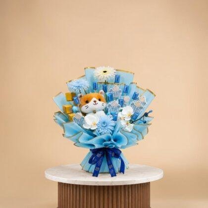 Baby boy bouquet-LXF-1773