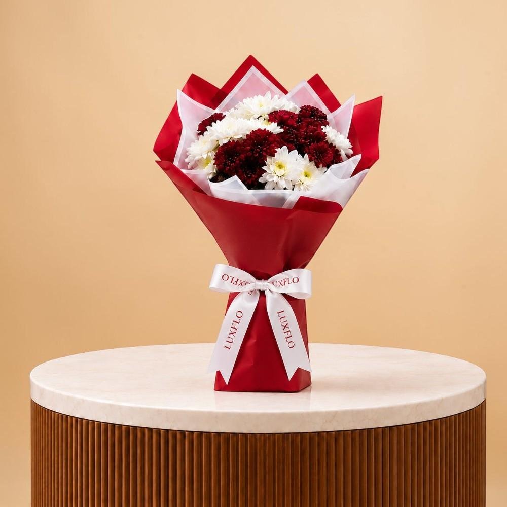 Graceful Duo Flowers-LXF-1809