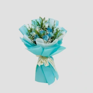 Blue Serenity Bouquet-LXF-1782
