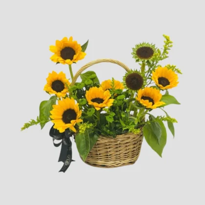 Sunflower Basket-LXF-1801