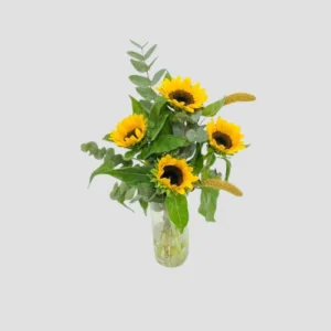 Sunflower Bliss Vase-LXF-1739