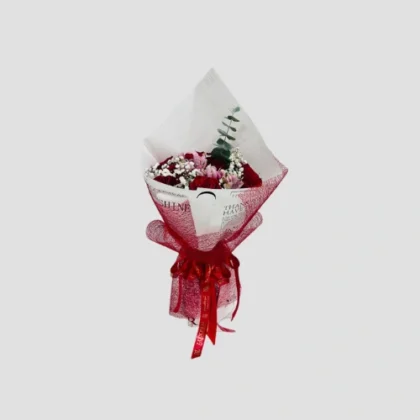 Red Roses Deluxe Wrap-LXF-1850