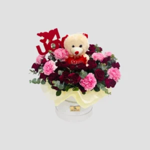 Romantic Teddy Box-LXF-1856