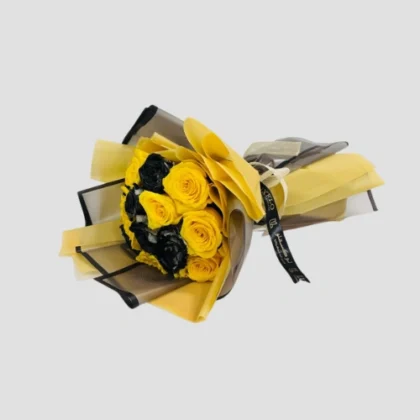 Golden Noir Roses-LXF-1860