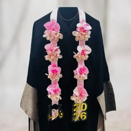 Graduation Flower Necklace LXF-1972