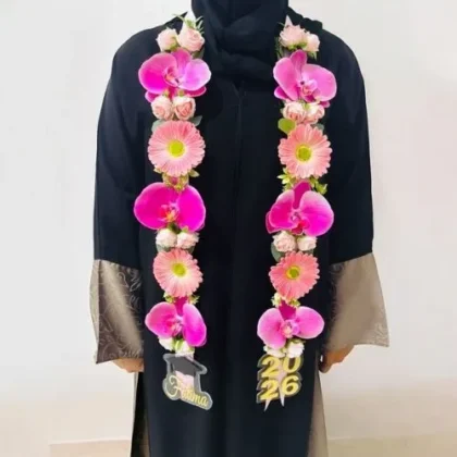Graduation Flower Necklace LXF-1975
