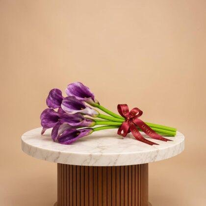 Wholesale-Purple Calla lily -LXF-1979