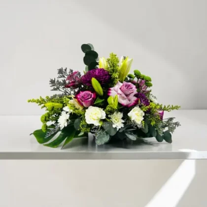Purple Elegance Centerpiece-LXF-1994