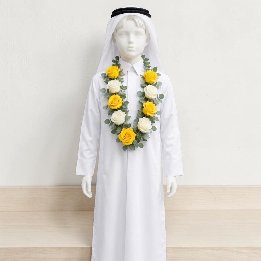 Graduation Flower Necklace-LXF-1001