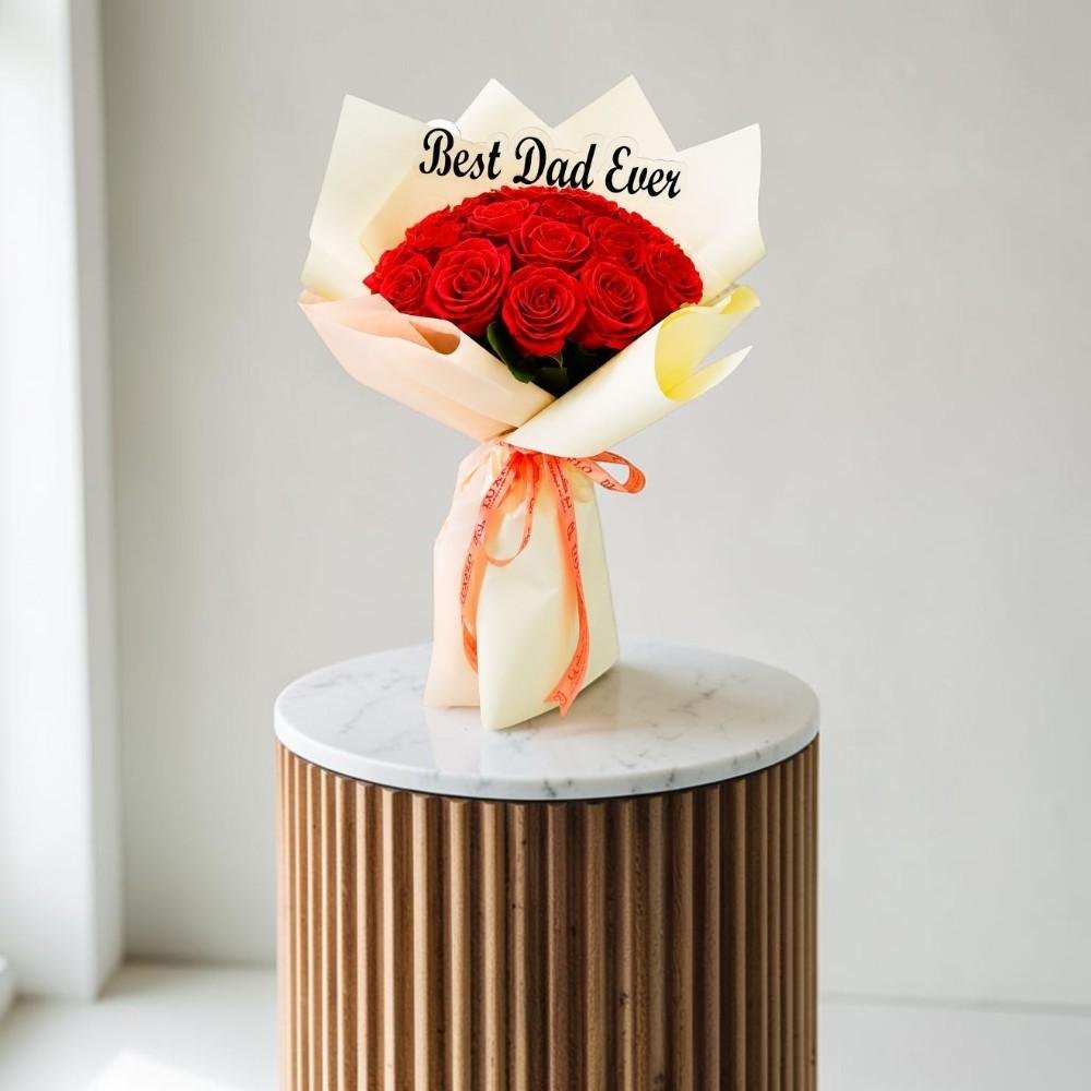 Fathers Day Orange Bouquet-LXF-1016