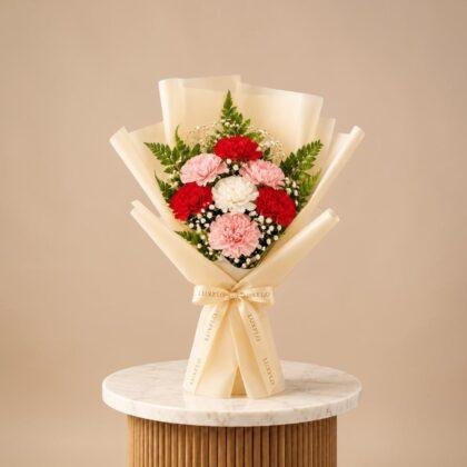Carnation Celebration Bouquet-LXF-2081